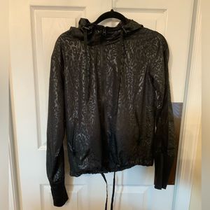 NWOT Zyia black leopard  jacket - small